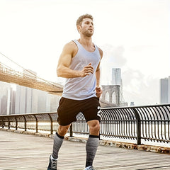 Compression Athletic Socks for Men & Women Quick Drying Over the Calf