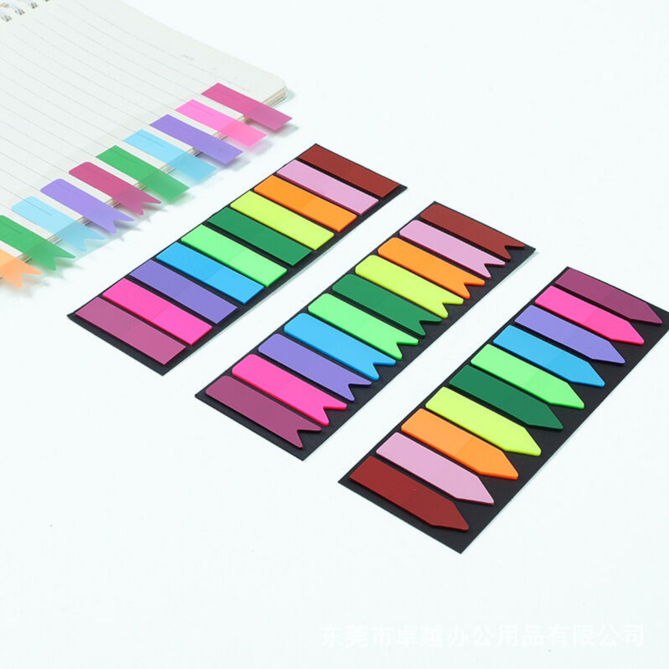 600Pcs Sticky Notes Tabs Page Markers Highlighter Strips for Binders Books