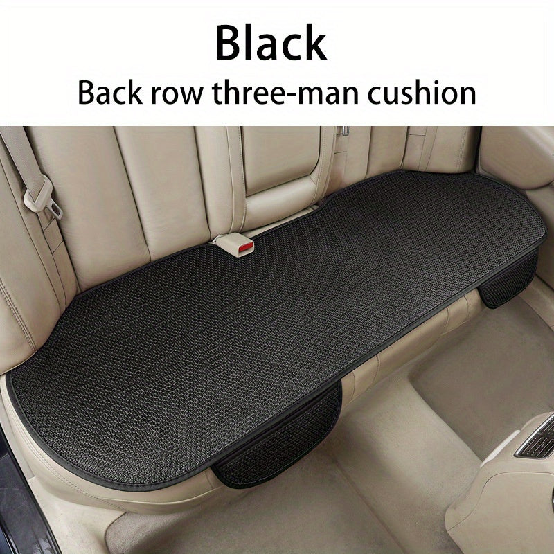 1pc Summer Ice Silk Car Seat Covers Non-slip Breathable Car Seat Mat