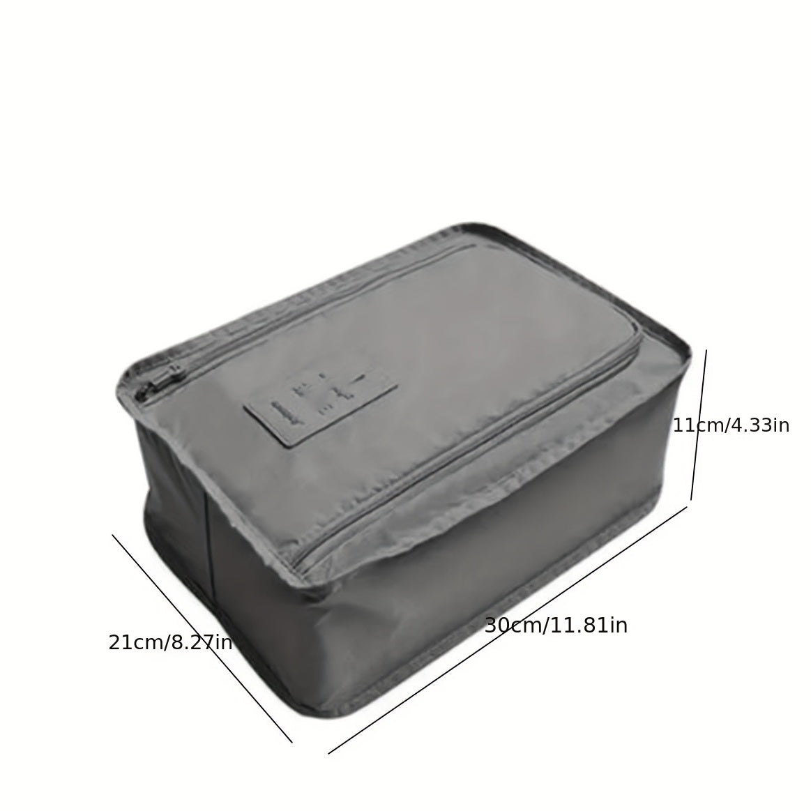Portable Travel Shoes Storage Pouch Lightweight Zipper Organizer