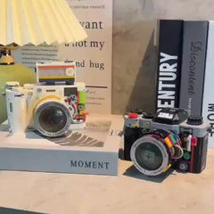 Retro Camera Assembly Building Blocks Creative Gift for Adults