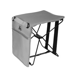 KING Portable Chair with Pocket for Camping Hiking - Fishing Tool Holder
