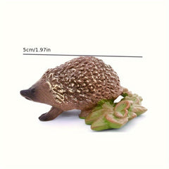 Wild Animal Hedgehog Model Toy - Stealing Melon Badger