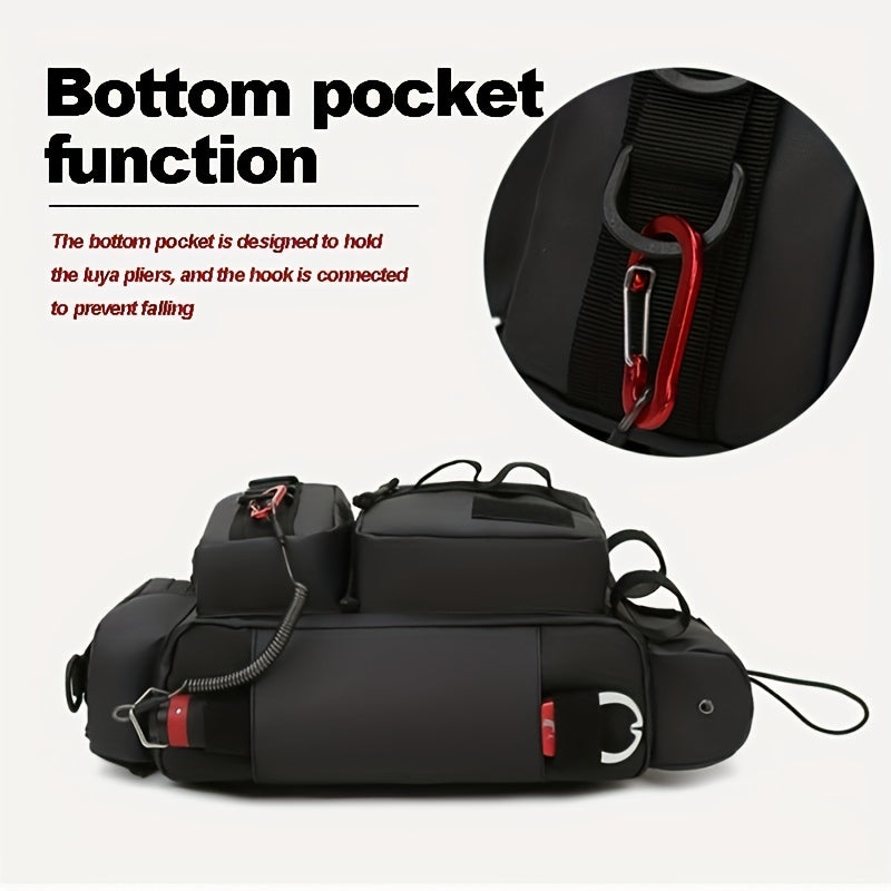 Camouflage Fishing Bag for Outdoor Fishing and Travel