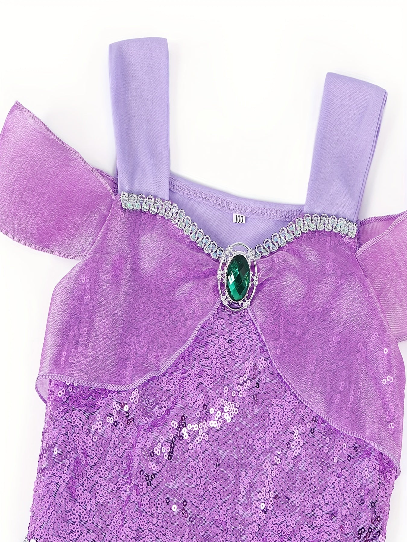 Girls Mermaid Princess Dress Costume Dress Up Party Outfit