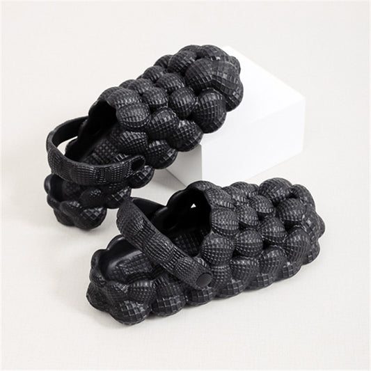 Men's Massage Bubble Clogs Non Slip Spa Slippers