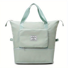 Foldable Travel Duffle Bag Portable Sports Gym Carry On Weekender Bag