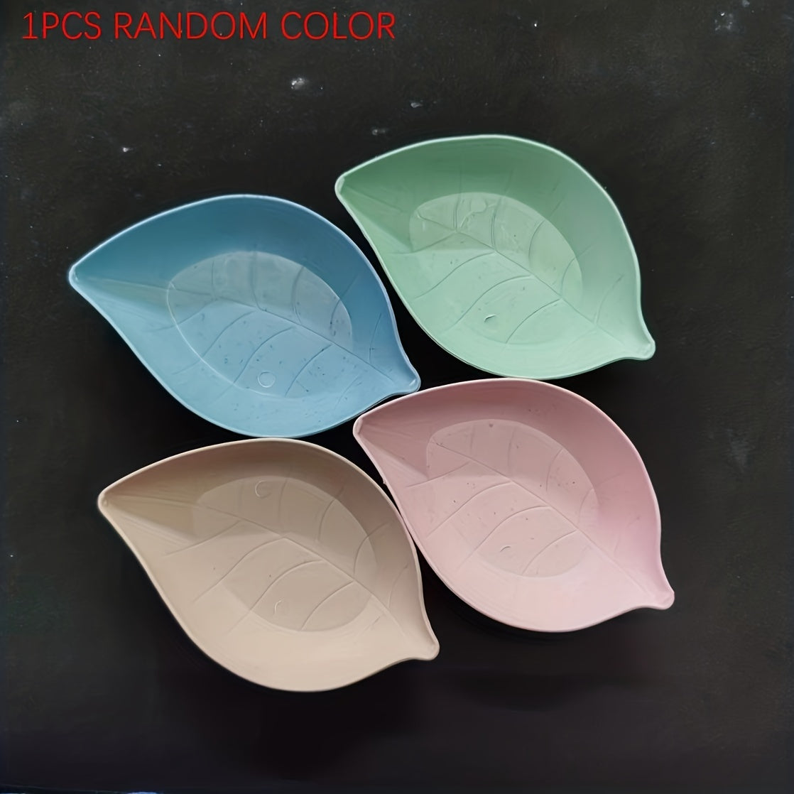 Leaf Shaped Sauce Dishes Set for Sushi Mustard Soy Sauce