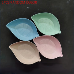Leaf Shaped Sauce Dishes Set for Sushi Mustard Soy Sauce