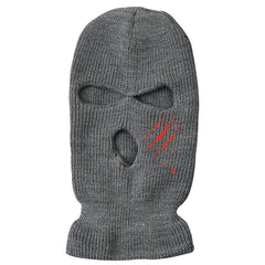 Embroidered Funny 3 Hole Ski Mask Women Balaclava
