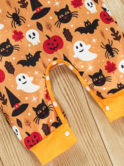 Halloween Party Bodysuit Romper For Baby Girls& Boys