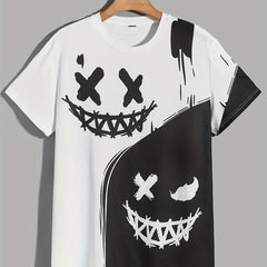 Men's Summer Graphic Tee - Comfy & Stretchy
