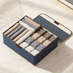 Underwear Drawer Storage Box With Lid Portable Clothes Storage