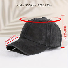 Kids Denim Sunshade Baseball Cap for Outdoor Activity
