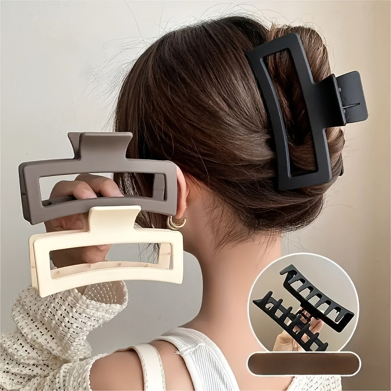 3pcs Retro Hair Clip Claw Clips Hair Accessories For Girls