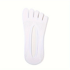 Men's 5-Toe No Show Socks for Sports Running Yoga