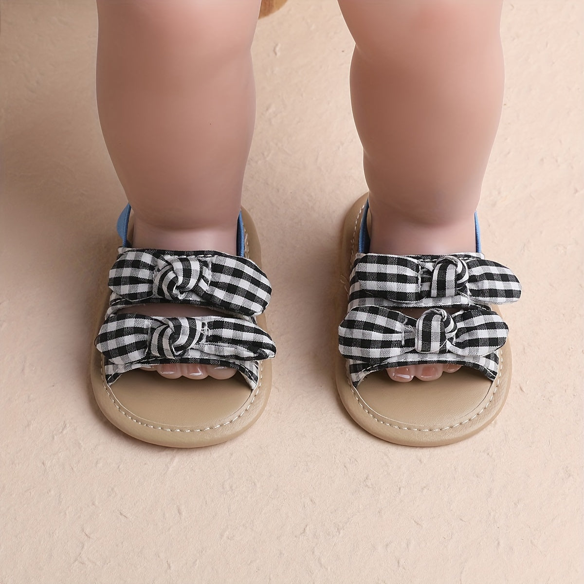 Bowknot Open Toe Sandals for Baby Girls
