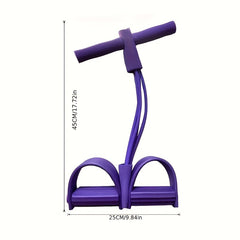 Latex Yoga Pedal Puller Fitness Resistance Band Home Gym Training