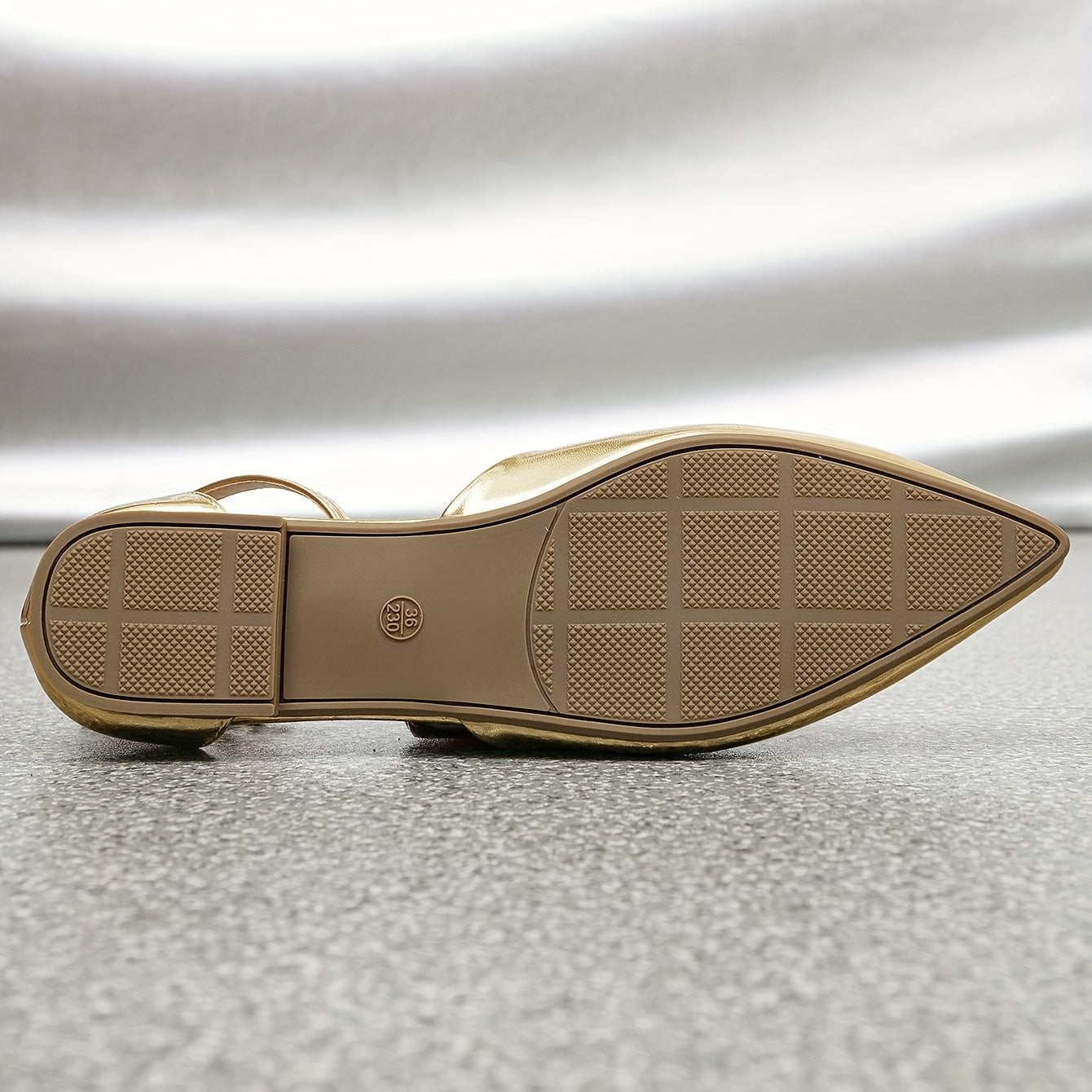 Women's Pointed Toe Strap Flat Shoes