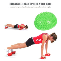 Inflatable Yoga Ball for Foot Balance and Massage