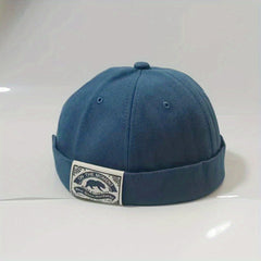 Melon Leather Hat Men's And Women's Hip hop Landlord Hat