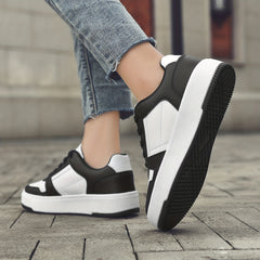 Women's Low Cut Board Shoes Casual Sports Shoes Fashionable Skateboard Shoes