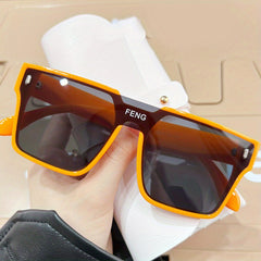 Oversized Square Sunglasses UV400 for Beach Party Club
