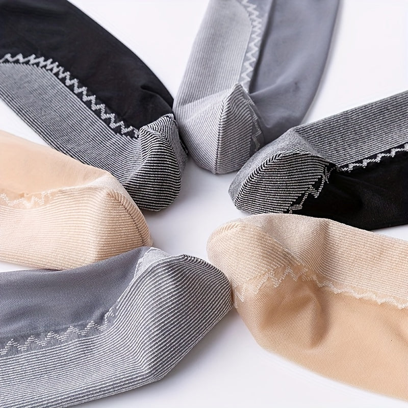10 Pairs Solid Socks Comfy & Breathable All match Socks for Women