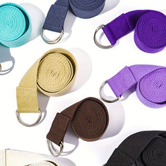 Yoga Stretching Belt Lengthened Cloth Rope Fitness Sports Stretching Band