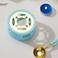 Wax Seal Warmer & Spoon Set High Temp Resistant Stove for Wax Seal Beads/Sticks