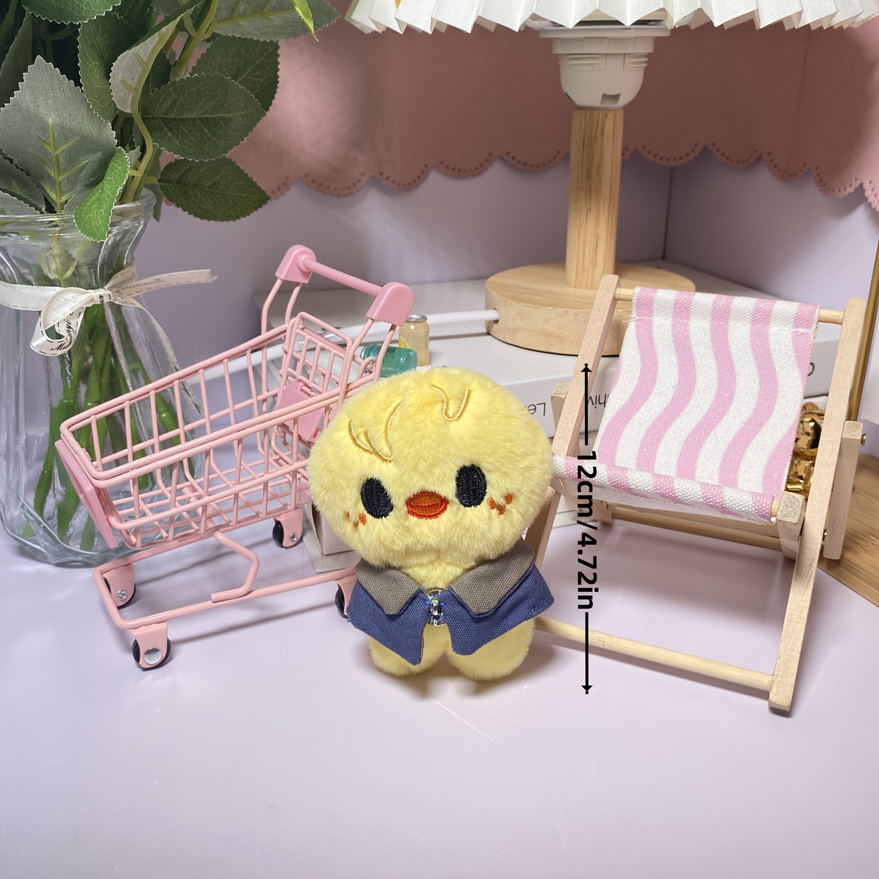 Cute K POP Style Plush Animal Charms - Hanging Decorations