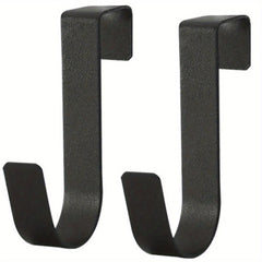 2pcs Stainless Steel Cabinet Door Hook for Bathroom and Kitchen Storage