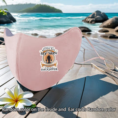 Better Man 3D Fleece Lined Face Mask Pink - Father's Gift