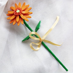 1pc Flowers Bouquet Building Blocks Home Decor Christmas Halloween Thanksgiving