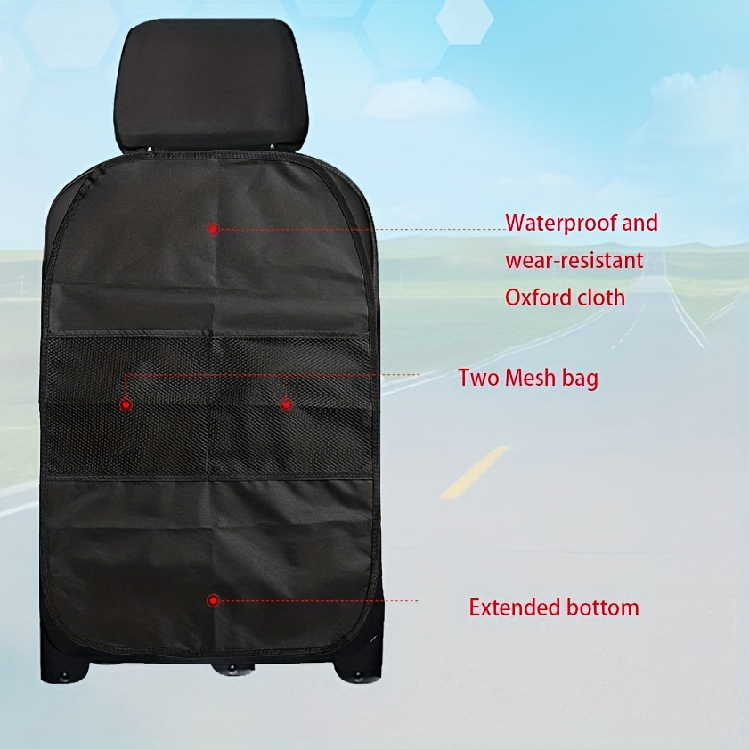 2pcs Car Seat Back Protector Cover For Kids Baby Anti Mud Dirt Auto