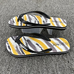 Men's Camo Slip On Flip Flops Outdoor Slippers