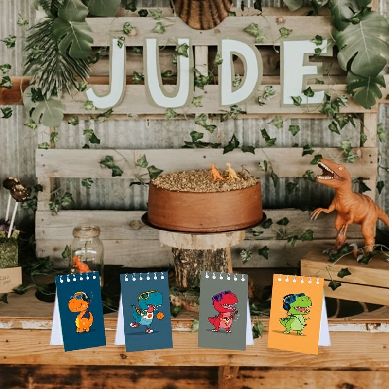 12 Mini Dinosaur Notebooks Notepad for Students