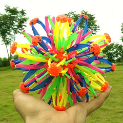 Adult Rainbow Sensory Relax Ball Mixed Squeeze Durable Yoga Dynamic
