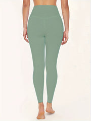High Waist Yoga Leggings Quick Dry Sports Workout Tight Pants