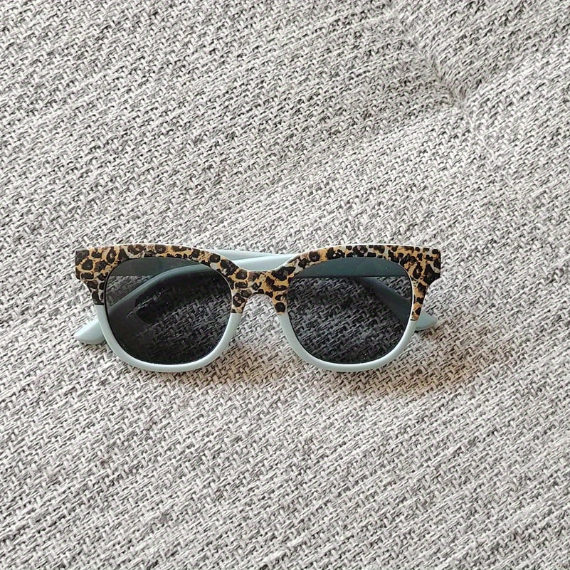 Y2K Leopard Sunglasses UV Protection Holiday Gift