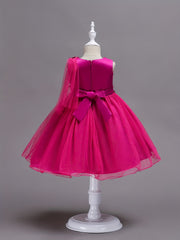Mesh Puffy Princess Dresses for Girls