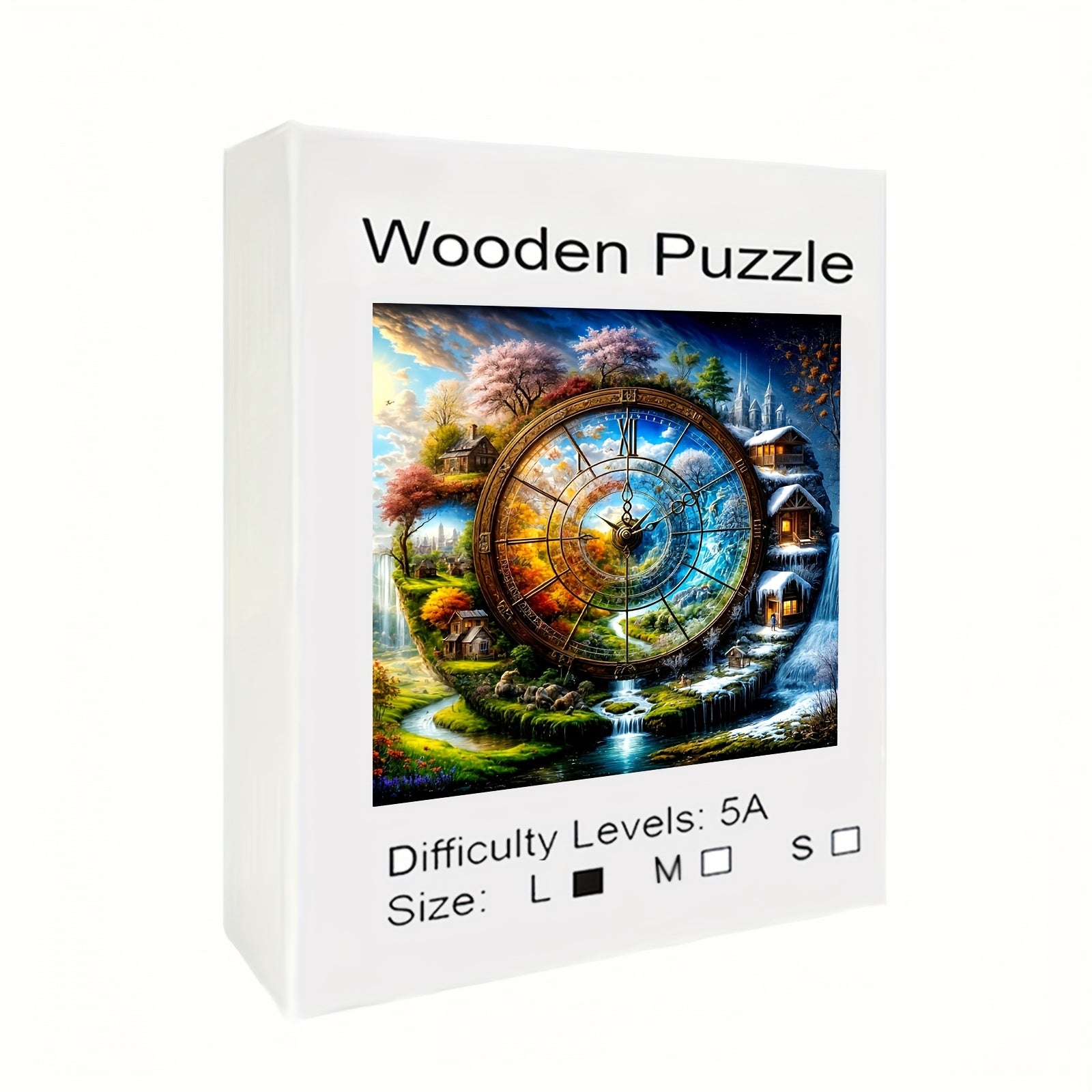 Seasonal Wooden Puzzles Home Decor - Perfect Gift Idea