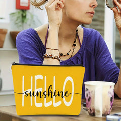 Sunshine Makeup Bag for Women Inspirational Gift