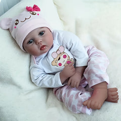 64 Cm Lifelike Reborn Doll Soft Body, Visible Veins, Christmas Gift
