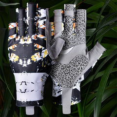 Sun Protection Tactical Fishing Gloves Breathable Non-slip Half Finger Gloves