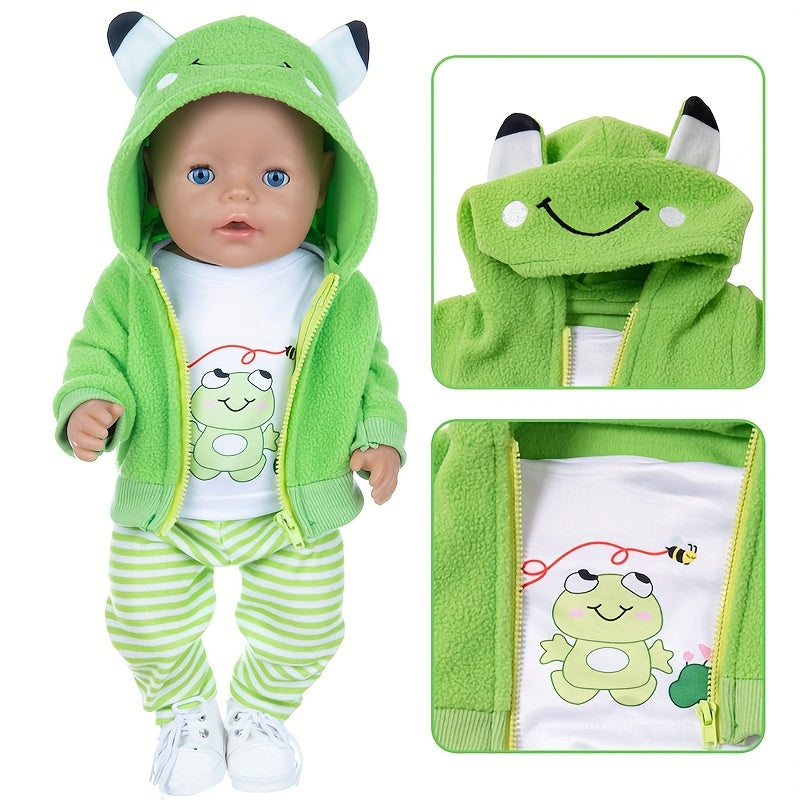 Green Doll Clothes for 17 inch Dolls