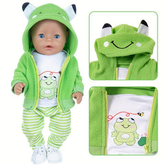 Green Doll Clothes for 17 inch Dolls
