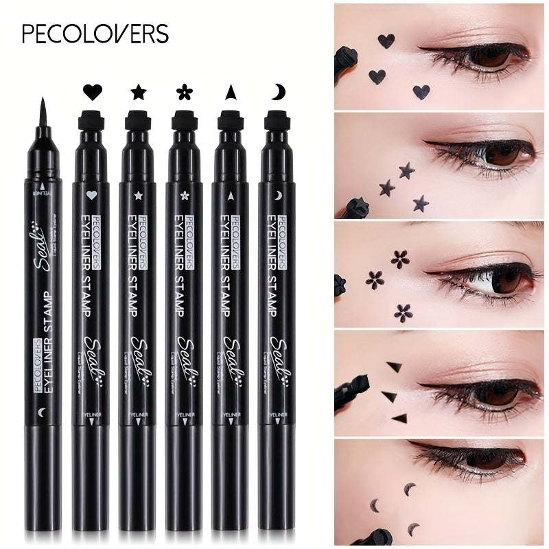 Double Head Liquid Eyeliner Pen Waterproof Eye Liner Pencil Makeup Tool