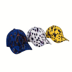 Leopard Baseball Cap Outdoor Sports Cap Men Women Sunscreen