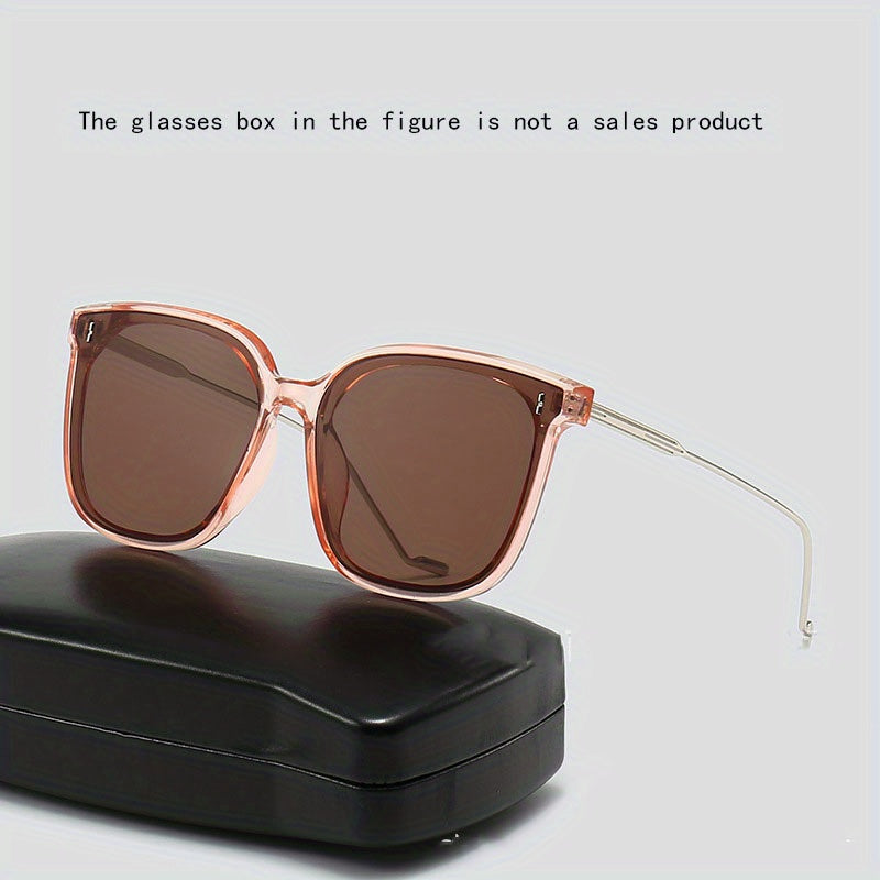 Men's Polarized Sunglasses UV Protection Large Frame Metal Unisex Couple
